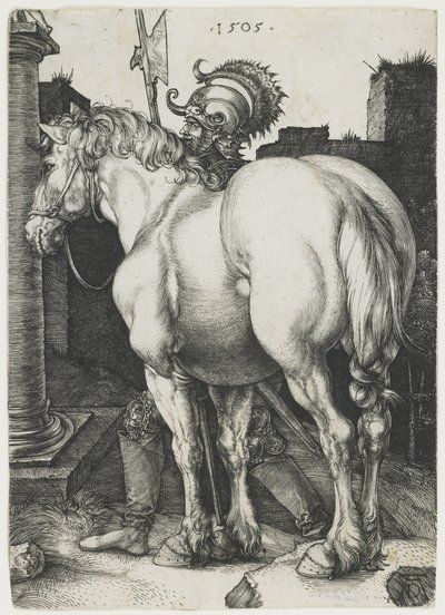 Het Grote Paard door Albrecht Dürer