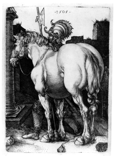 Het Grote Paard, 1509 door Albrecht Dürer