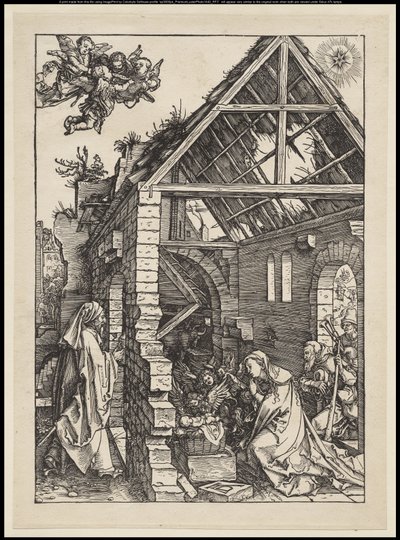 Het Leven van de Maagd: De Geboorte door Albrecht Dürer