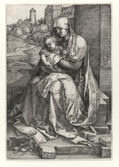 De Madonna van de Muur, 1514 door Albrecht Dürer