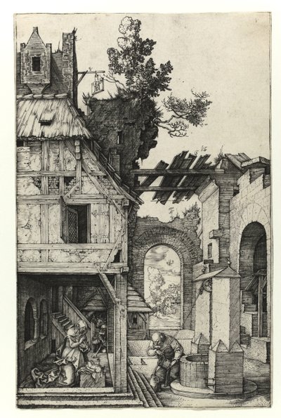 De Geboorte, 1504 door Albrecht Dürer