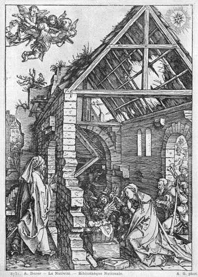 De geboorte van Christus, uit de serie 