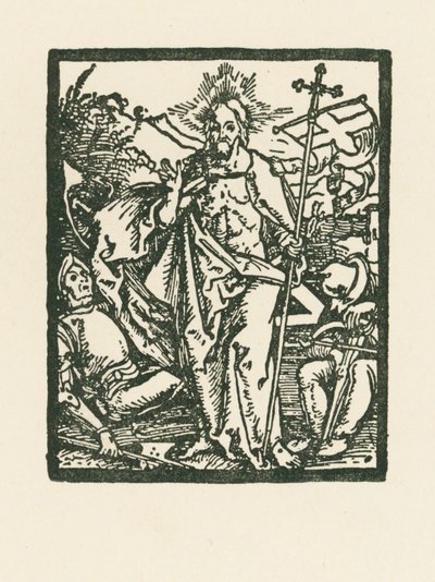 De wederopstanding van Christus door Albrecht Dürer or Duerer