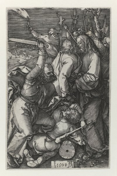 De arrestatie van Christus, 1508 door Albrecht Dürer