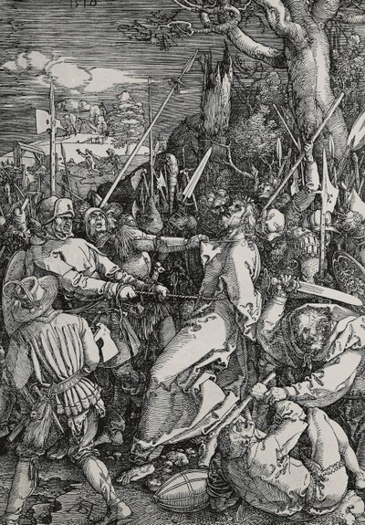 De gevangenneming van Christus door Albrecht Dürer