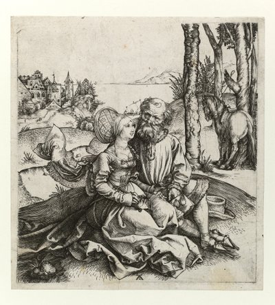 Het slecht passende paar, c.1495 door Albrecht Dürer