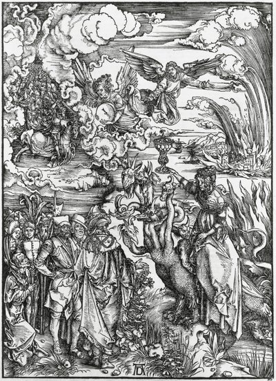 Hoer van Babylon, Apocalyps door Albrecht Dürer