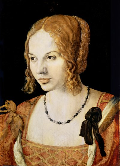 Jonge Venetiaanse vrouw door Albrecht Dürer