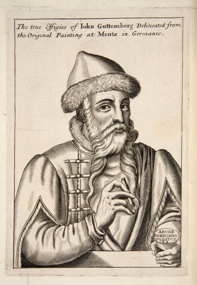 John Guttemberg door Albrecht Mentz