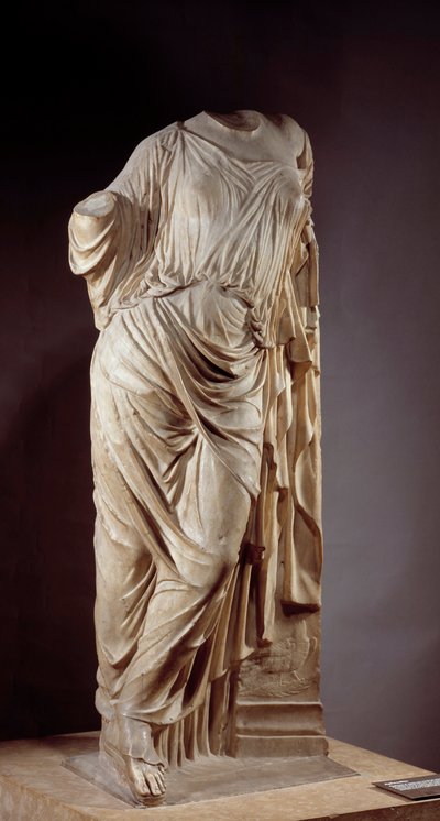 Aphrodite bij de pilaar door Alcamenes (attr. to)