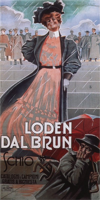 Loden Dal Brun, 1900s door Aleardo Villa