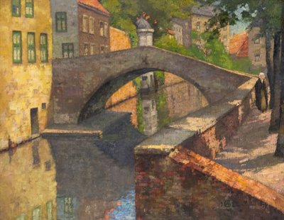 Pont du Cheval, Brugge door Alec Grieve