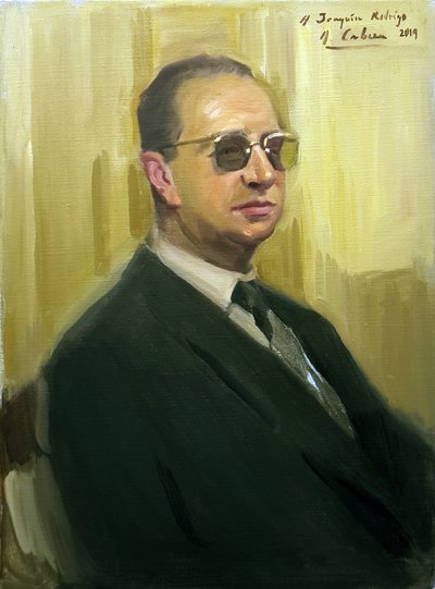 Joaquín Rodrigo door Alejandro Cabeza