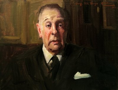 Jorge Luis Borges door Alejandro Cabeza