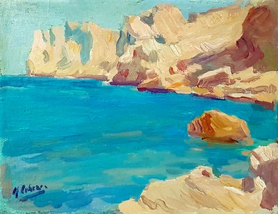 Cala San Vicente door Alejandro Cabeza