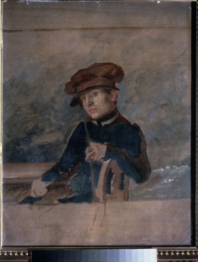 Zelfportret. door Aleksandr Andreevich Ivanov