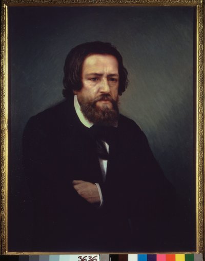 Portret van de kunstenaar Alexander Ivanov door Aleksandr Andreevich Ivanov