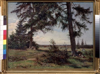 Een zomerdag door Aleksandr Ivanovich Morozov