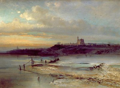 De Dooi, Yaroslavl door Alexei Kondratjewitsch Sawrassow