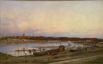 Het Golitsyn Ziekenhuis in Moskou, 1880 door Aleksei Petrovich Bogolyubov