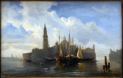 Uitzicht op Venetië door Aleksei Petrovich Bogolyubov