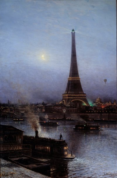 Uitzicht op de Eiffeltoren 