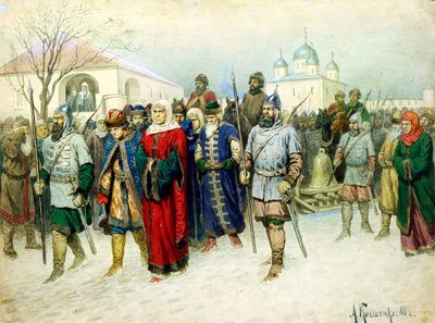 Martha de Burgemeesteres Begeleid naar Moskou door Aleksey Kivshenko