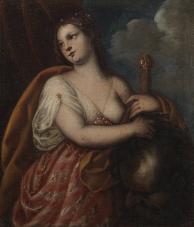 Judith met het hoofd van Holofernes, c.1635 door Alessandro  Varotari