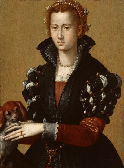 Portret van Eleonora van Toledo door Alessandro Allori