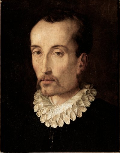 Portret van de schrijver Torquato Tasso door Alessandro Allori