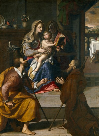 De heilige familie van kardinaal Fernando de