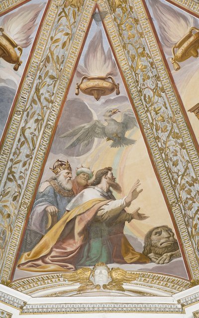 De koningen, uit de Eeuwige Vader en de koningen door Alessandro Casolani