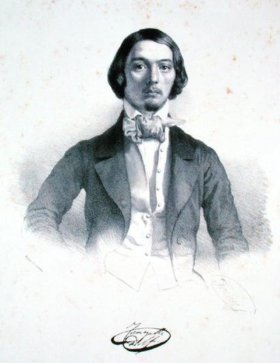Adolfo Fumagalli (1828-56) door Alessandro Focosi