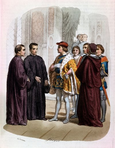 Niccolo di Bernardo dei Machiavelli (Nicolas Machiavel) door Alessandro Focosi