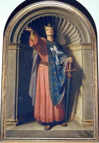 St. Ludovic van Toulouse door Alessandro Franchi
