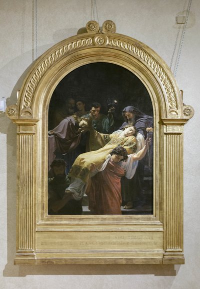 Transport van Sint Stefanus door Alessandro Franchi