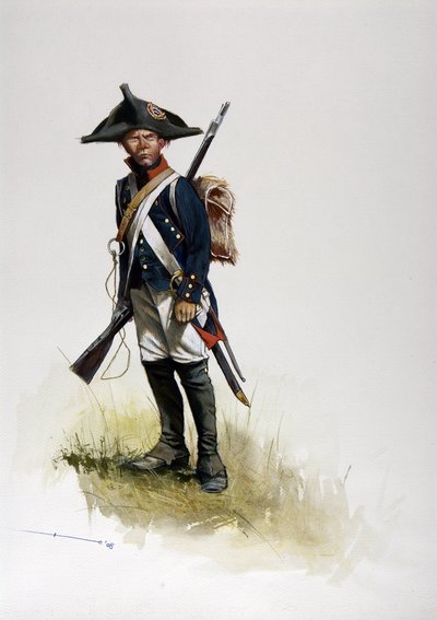 Eerste Keizerrijk: kanonniersoldaat van het grote Franse Napoleontische leger door Alessandro Lonati