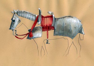 Paardenharnas door Alessandro Lonati