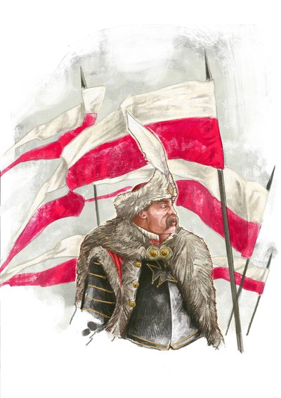 Jan III Sobieski bij de slag om Wenen (1683) door Alessandro Lonati
