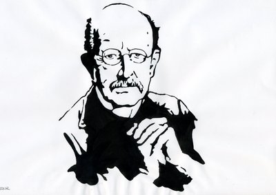 Max Planck, Duitse natuurkundige door Alessandro Lonati