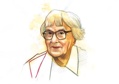 Portret van de Amerikaanse schrijver Harper Lee door Alessandro Lonati