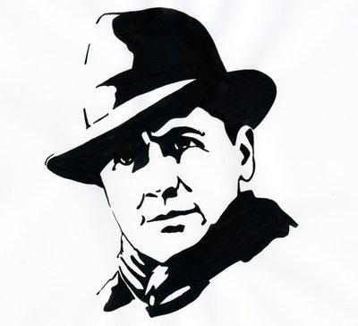 Portret van de Franse prefect en verzetsstrijder Jean Moulin (1899-1943) door Alessandro Lonati