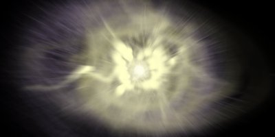 Theorie van de oerknal, oorsprong van het universum, astronomie, astrofysica door Alessandro Lonati
