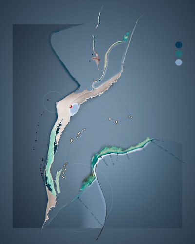 Oekraïne aangevallen door Rusland, 2022 (illustratie) door Alessandro Lonati