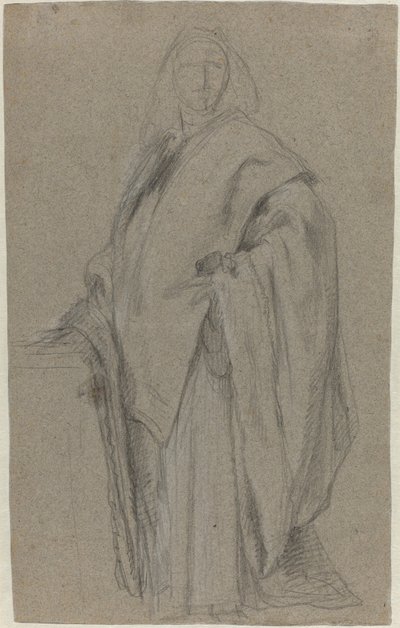Portret van een Procurator [verso] door Alessandro Longhi or Pietro Longhi