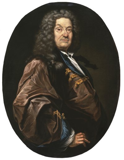 Portret van Bartolomeo Micone door Alessandro Magnasco
