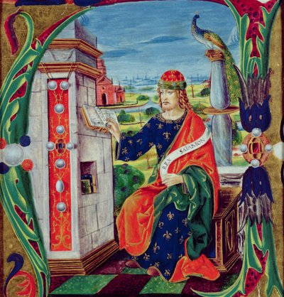 Geïllustreerde initiaal 
