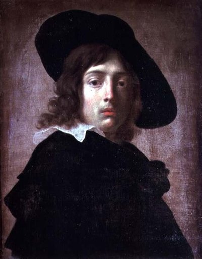 Zelfportret, c.1650 door Alessandro Rosi