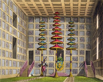 Audience Hall, Cochin China, plaat 88 uit 
