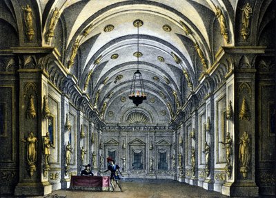 Scenografie van Sanquirico voor de opera 